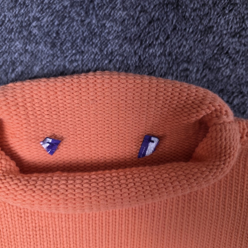 Ralph Lauren Purple Label Rollneck Short Sleeve Sweater Day Dress Womens M $1490 - Picture 11 of 11